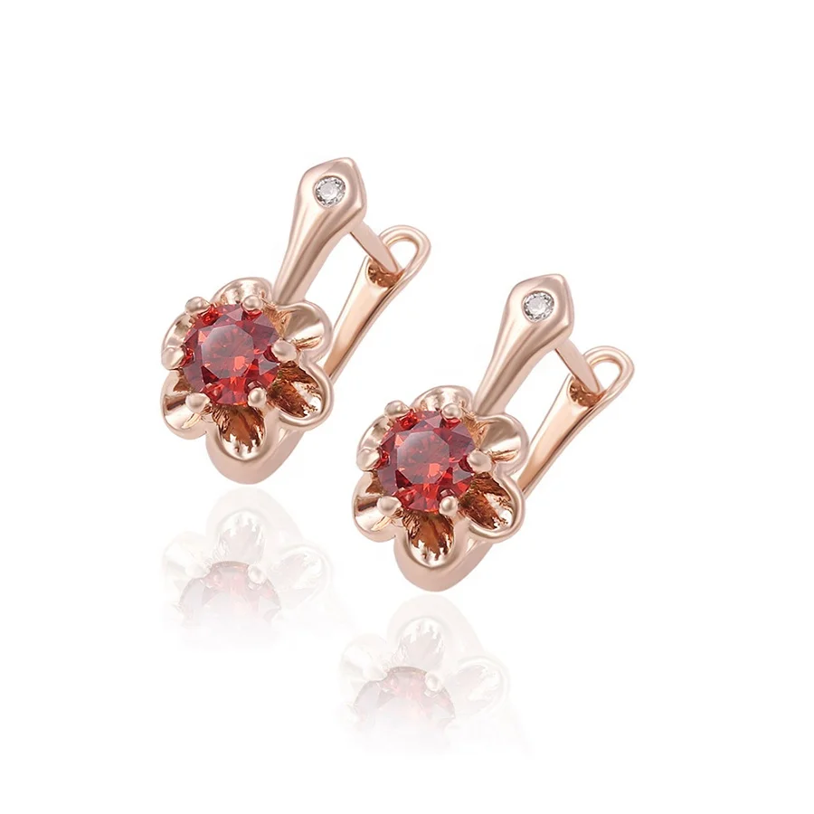 

92032 colour flower earrings , earrings for women jewelry, simgle earring designs