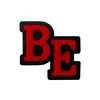 Wholesale Custom Chenille Patch Iron on Chenille Letter BE Patches for clothing
