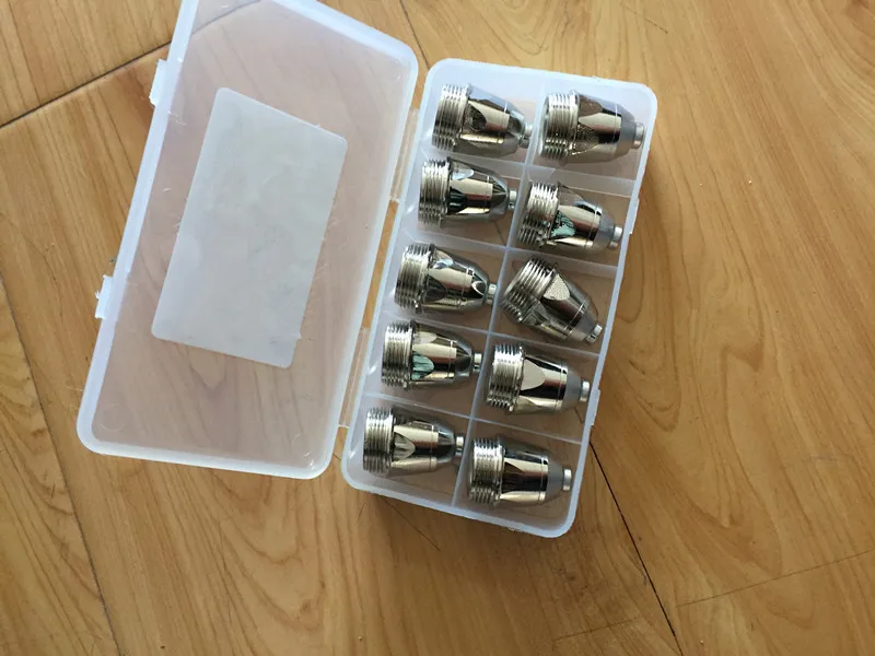 Plasma cutting nozzle and electrode used for P80 plasma cutting torch