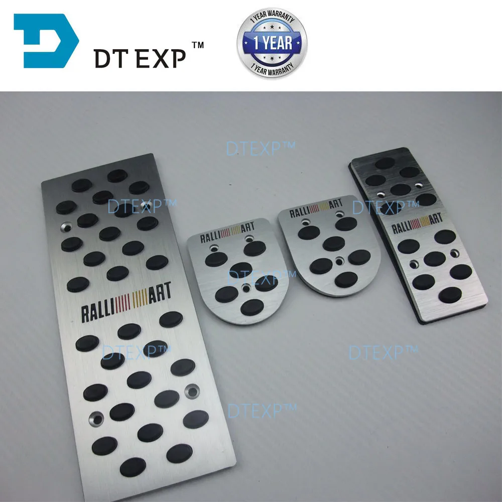 AANPASSEN Aluminium Rubber Deeltjes Gas Rem Voetsteun Pedaal Pad ... AANPASSEN Aluminium Rubber Deeltjes Gas Rem Voetsteun Pedaal Pad ...