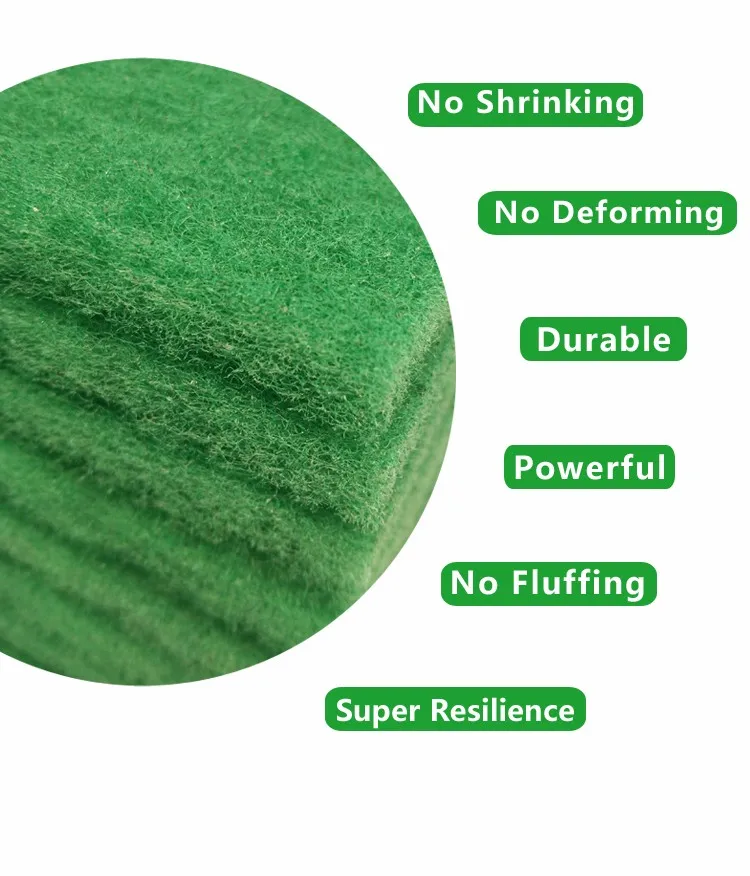 Durable 96 Nylon Scouring Pad,Heavy Duty Kitchen Nylon Cleaning
