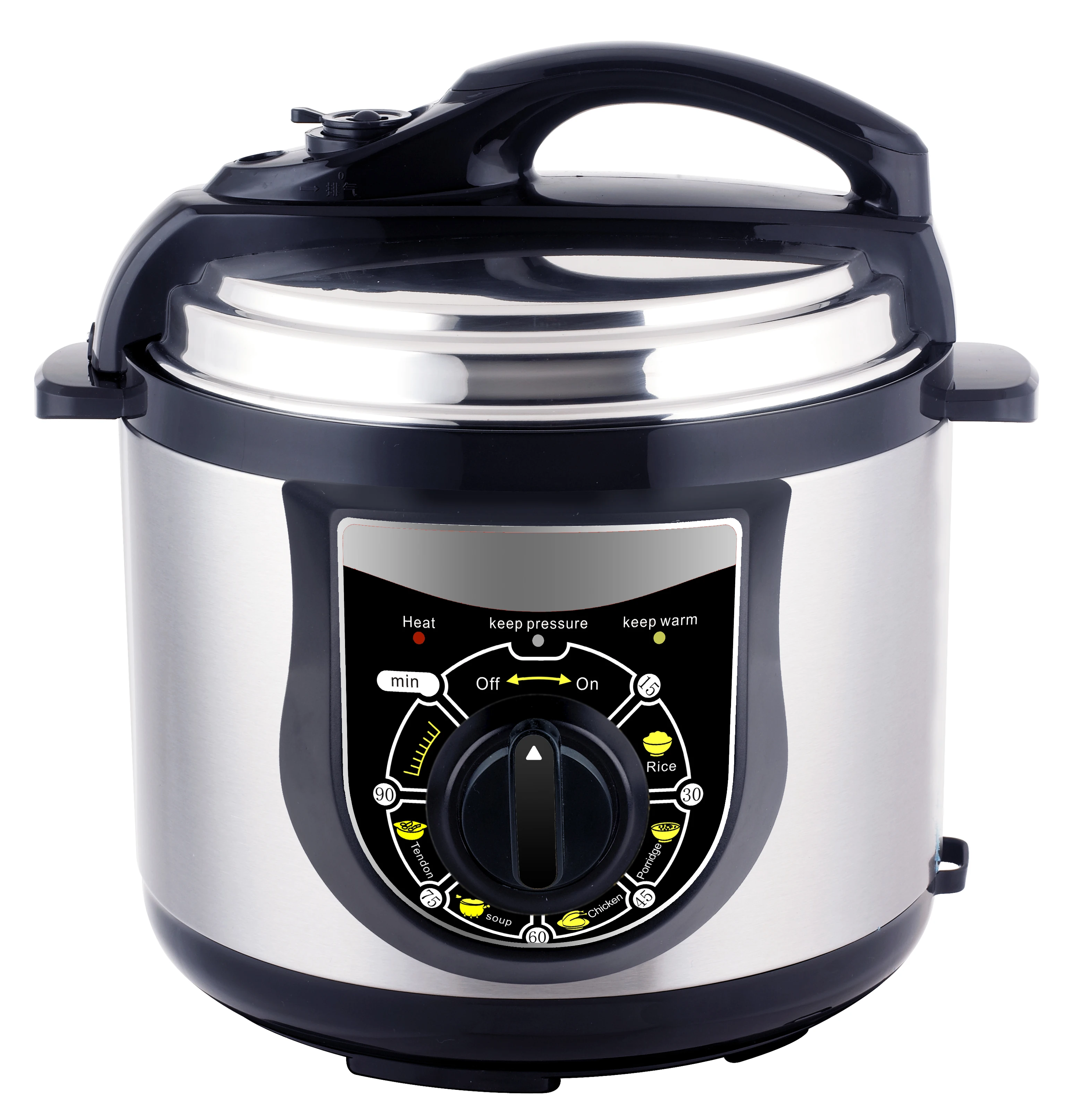 Model No.CP3 capacity 6L knob control with inner pot for instant cooker function Cooking Pot online sales SKD or CKD