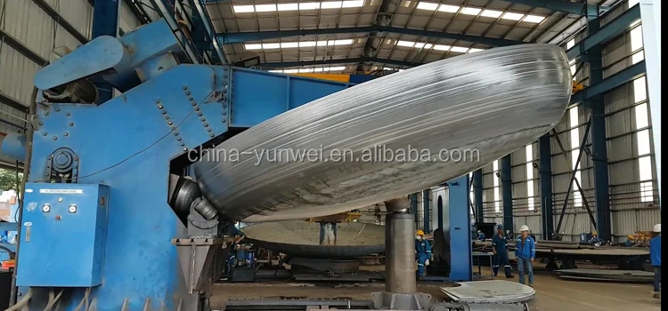 Asme Steel Pressure Vessel Tanks Hemispherical Torispherical Dished Heads 