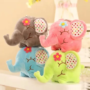 plush elephant keychain