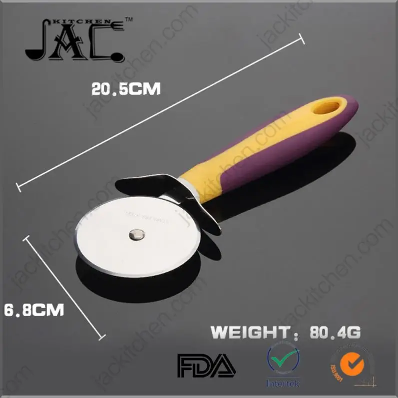Kitchen Tools Stainless Steel Rocker Pizza Knife