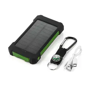 10000mAh Solar Power Bank iPhone Max