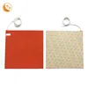 Etched foil heating elements on silicone
