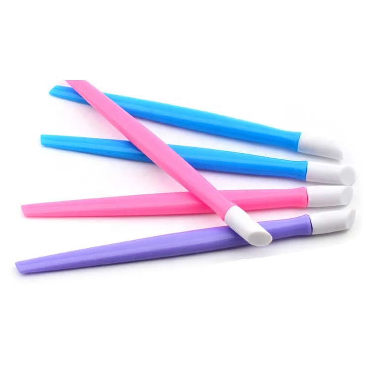 Best Quality Colorful Plastic Handle Manicure Cuticle Nail Pusher Buy