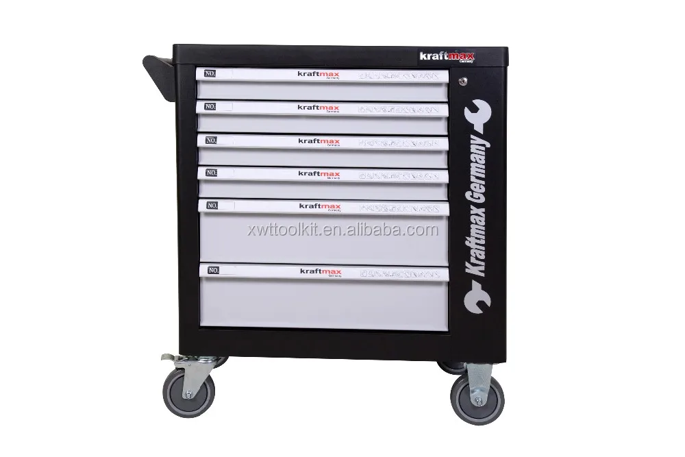 Tool Trolley With 6 Drawers Combination Hand Tool Set