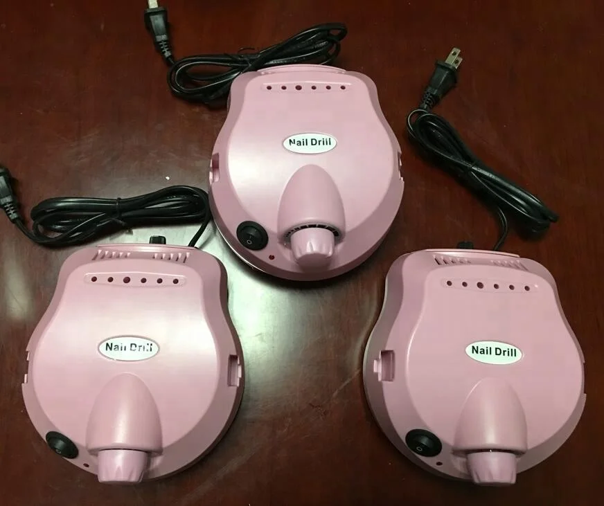 

2017 GOGO new top selling electric nail drill machine with great quality, Pink;white;red etc.