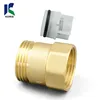 One-way pipe joint, 1.2" 1.5" 2"size internal copper wire to external copper wire plastic water fittings check valve