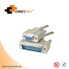 RS232 DB25 M to DB9 F Serial Data Modem Cable