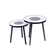 Nordic Design Cheap And Nice Metal 2 Piece Set Coffee Table For Balcony And Office Decor Low Table Bay Window