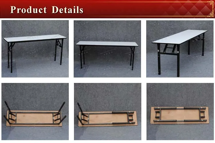 Conference Folding Oblong Table In Cyprus For Hotel Restaurant Yct150