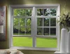 Vinyl /Upvc double hung windows/vertical sliding windows with grills and Nailing Flange to UAS