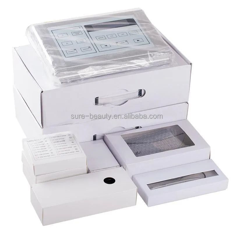 

Professional Digital LCD Rectangular Eyebrow Lip Body Tattoo Permanent Makeup Machine Kits, Aluminum color