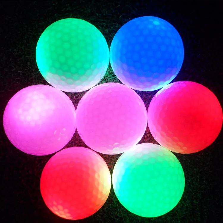 

LED night glowing Golf balls