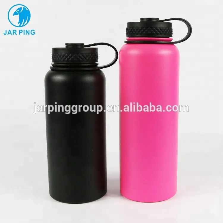 

New design 32oz fine appearance insulated flask drinking double wall stainless steel hydro sport bottle, Customized color