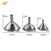 Hot Selling 3-piece small mini stainless steel Funnel Set for Flask Funnel