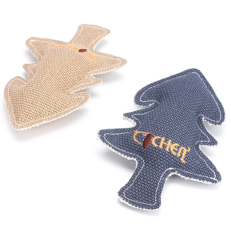 

JY352 christmas tree dog toy bite- resistant canvas pet toys