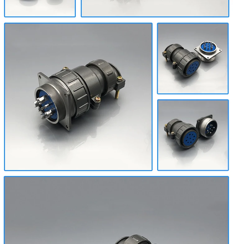 Round Electrical connections p type connector 