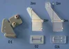 RC Aircraft Parts 10pcs/pack 2 holes 3 holes 4 holes Plastic Zip Horn Foam / Light wood Aircraft DIY Necessary Accessories