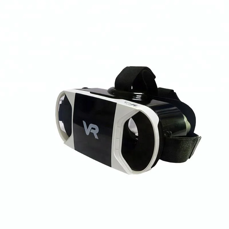 

Hot sale 2019 high quality OEM 3D virtual reality glasses, Black/white/gold