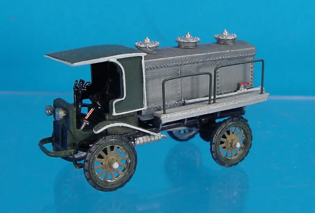 (USA Warehouse) HO/HOn3 WISEMAN MODEL SERVICES OT5126 AUTOCAR KEROSENE TANK TRUCK KIT SS LTD.ITEM#NO: 43E8E-UFE6 C2A11983
