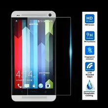 High Quality 2.5D 0.3mm Premium Tempered Glass Screen Protector Toughened protective Film For HTC ONE M7 Dual Sim 802T 802D 802W