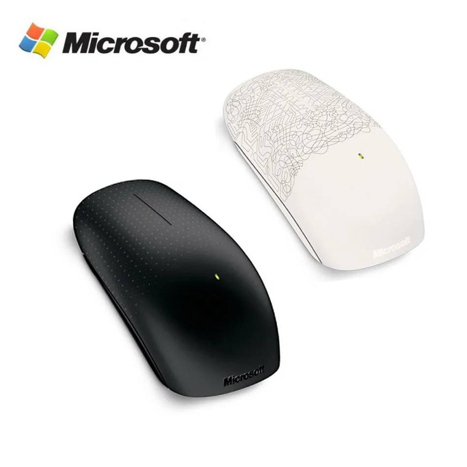 

Free shipping Original Microsoft Touch Mouse multi-touch 2.4Ghz wireless mouse genuine touch mouse support win8 & 8.1