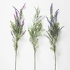 Appear realistic high quality long stem artificial lavender home decor plant wall covering outdoor wedding ceremony decor