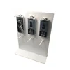 removable countertop jewelry supermarket custom white acrylic sock hook display stand