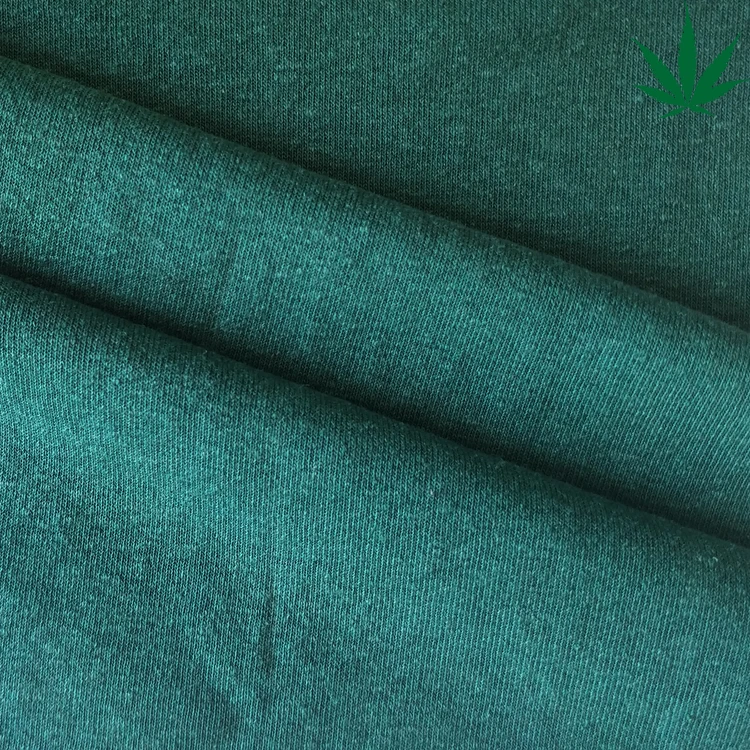 
eco-friendly fabric 49%Hemp 40%Organic cotton 11%Dupont Sorona hemp knitting fabric 