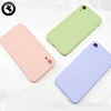 soft touching liquid timer phone case for i