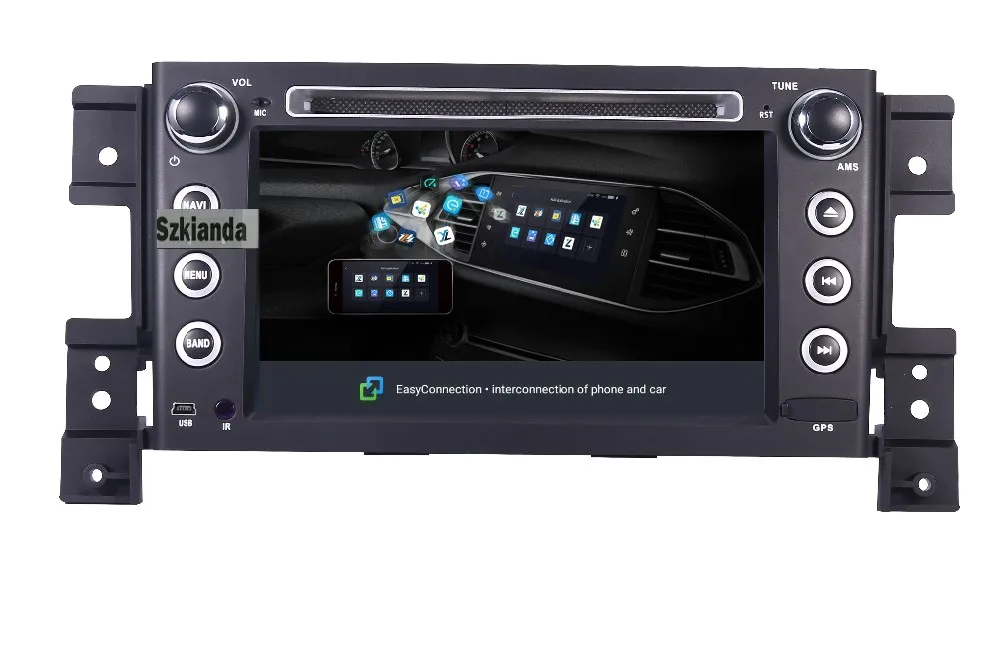 Excellent 7"HD IPS Touch Screen Android 9.0 Car DVD Player for Suzuki Grand Vitara radio stereo dvd Wifi 3G steering wheel camera DVR Map 4