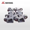 Construction machinery parts for excavator track shoe manufacturer chrome casting mn18 pin