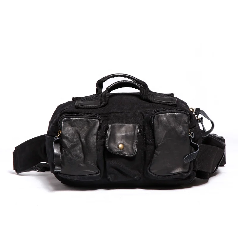 

6703 Chest Pack Multi Function Waist Bag Crossbody Bag for Men, Black