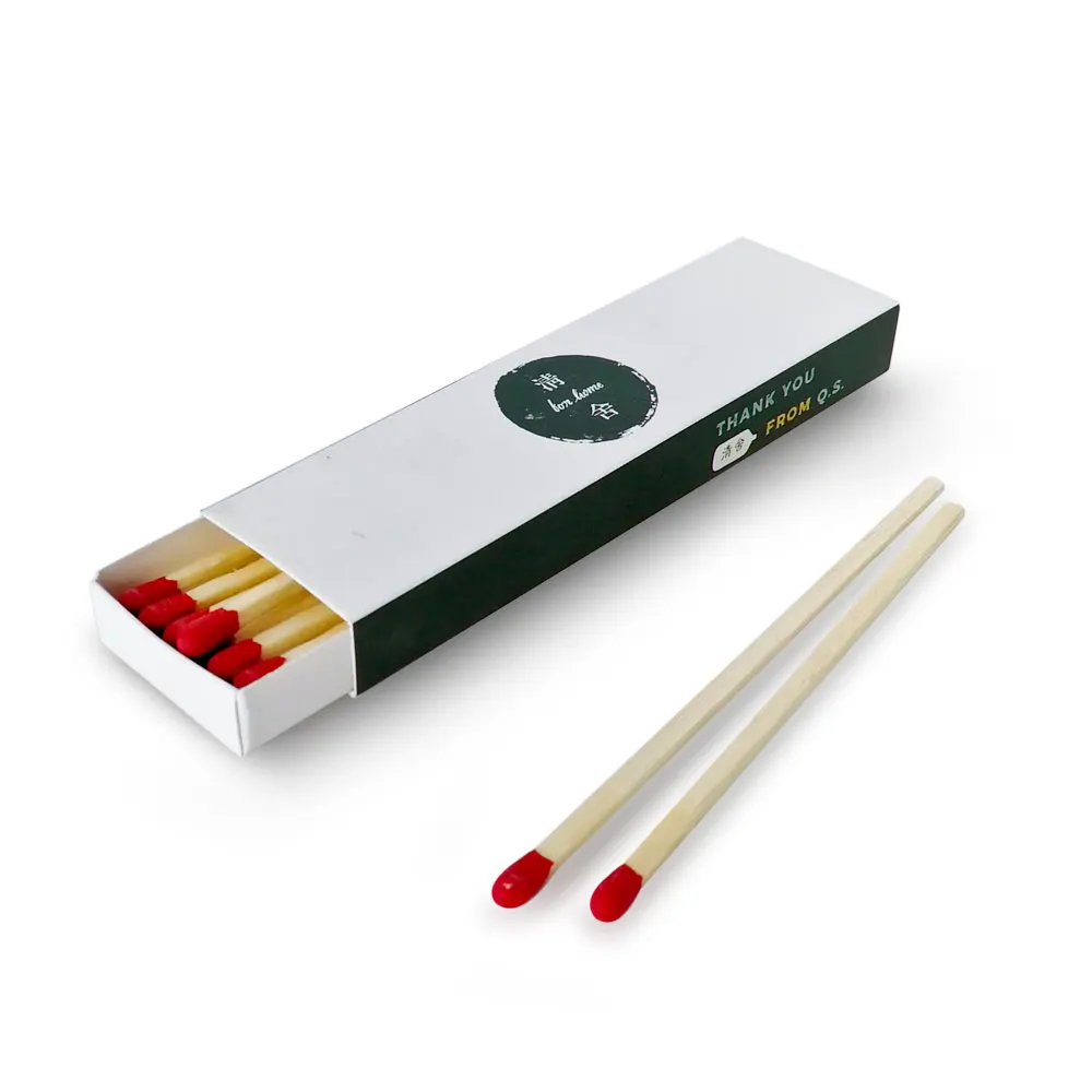 Match Sticks With Match Box 4 Inch Wood Matches Advertisement Matches