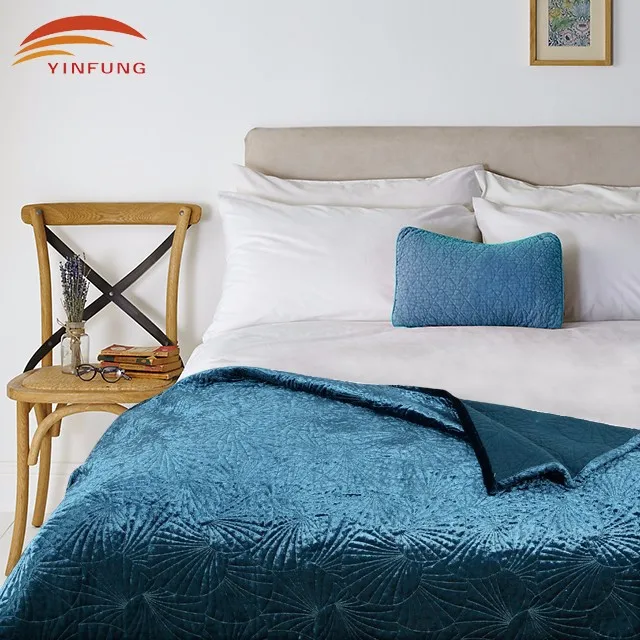 Light Blue Knit Comfortable Cotton Blanket Buy Knit Fabric Blanket