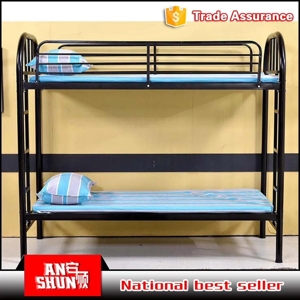Eas087 Hostel Double Decker Metal Bed Adult Bunk Beds Price Buy Double Decker Bed,Double