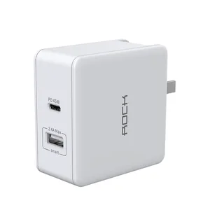45W Dual USB Power Delivery Wall Charger