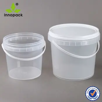 small plastic buckets