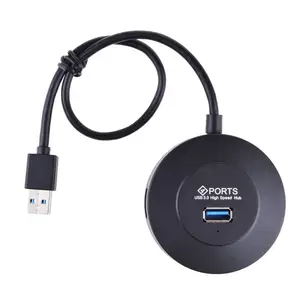 Portable 4 Port USB 3.0 High Speed Hub