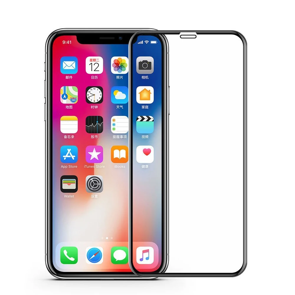 

For iPhone X/XS 3D Curved Tempered Glass screen protector 3D curved tempered glass