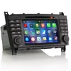 Erisin ES4508B 7 inch 2 Din Car Radio Android 5.1 DVD GPS Player for W203