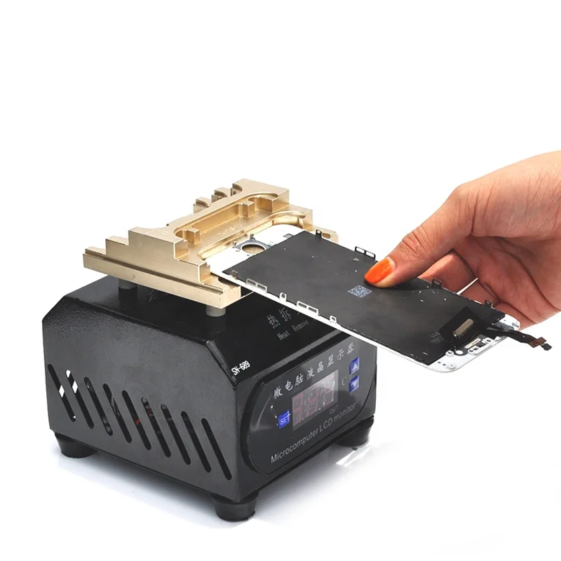 

NOVECEL 220V / 110V LCD Frame Separating Manually Operated Machine Hot Plate to Separate Frame for iPhone 6 to X XR 11 12pro Max