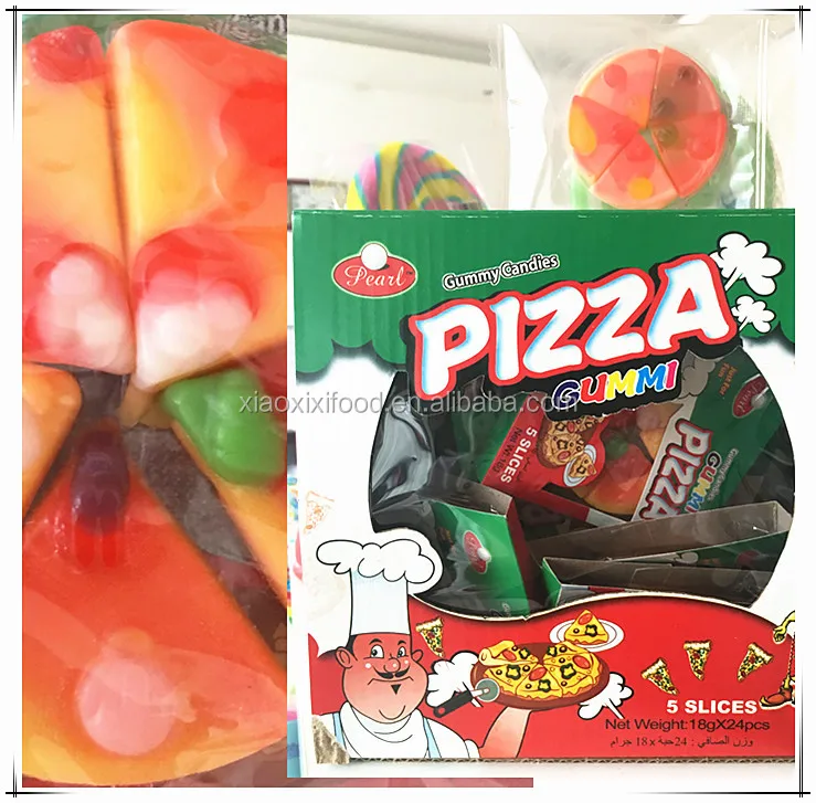 Strawberry Flavour Hamburger Burger Hot Dog Pizza Cola Gummy Sweet