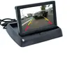 4.3 inch car folding display with LED photosensitive car camera car reversing image system