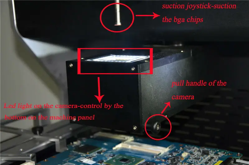 BGA rework station factory WDS-650 automatic bga chip desoldering and soldering machine