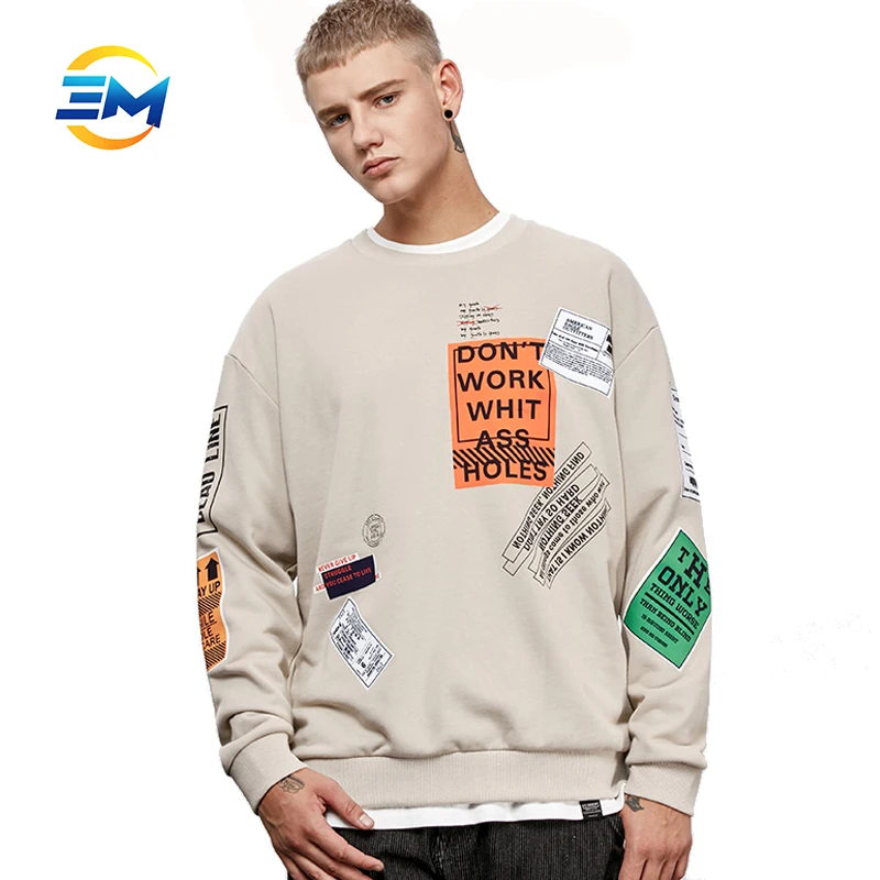 streetwear crewneck sweatshirt